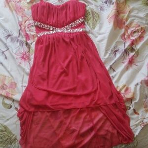 Pink gem dress